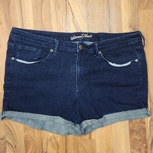 Universal Thread Dark Blue Jean Shorts